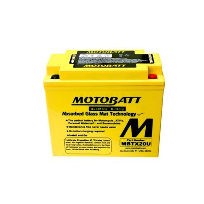 Batterie Motobatt MBTX20U (YTX20-BS/YTX20L-BS/YTX20H-BS/YB16-B/YB16L-B/YB16C-LB)