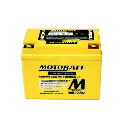 Batería Motobatt MBTX4U (YTX4L-BS/YB4L-B/YT4L-BS/YTZ5-S)