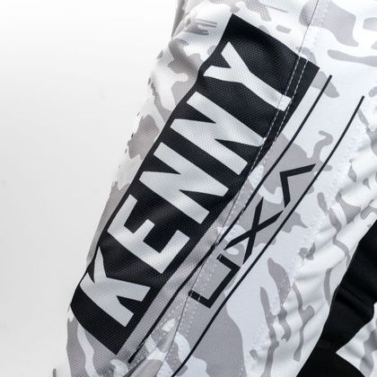 Pantalon cross Kenny REPLICA HONDA MOTOBLOUZ SR PERFORMANCE STONE RED 2024 - Blanc / Noir