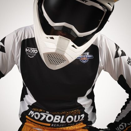 Motoblouz ERITYISNUMERO CFS 2027 Cross-housut - Musta / Keltainen