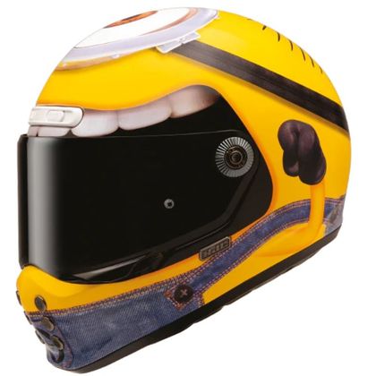 Casque Hjc V10 - STUART MINIONS - Noir / Jaune Ref : HJ1357 