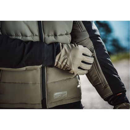 Doudoune moto Ixon ASPEN - Vert / Noir