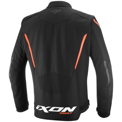 Ixon STRIKER 2 Motorcykeljakke - Sort / Orange