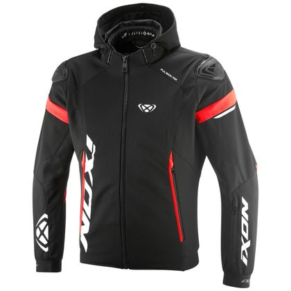 Blouson Moto Ixon PULSION AIR - Noir / Blanc Ref : IX2266 