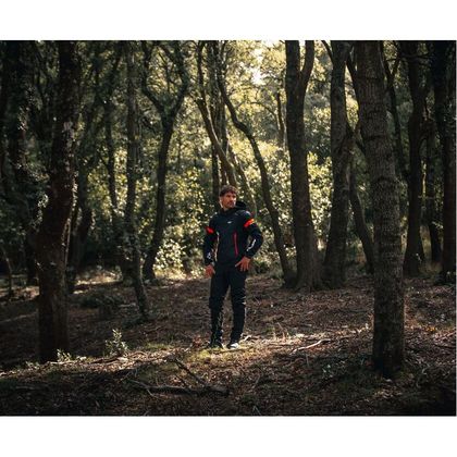 Blouson Moto Ixon PULSION AIR - Noir / Blanc