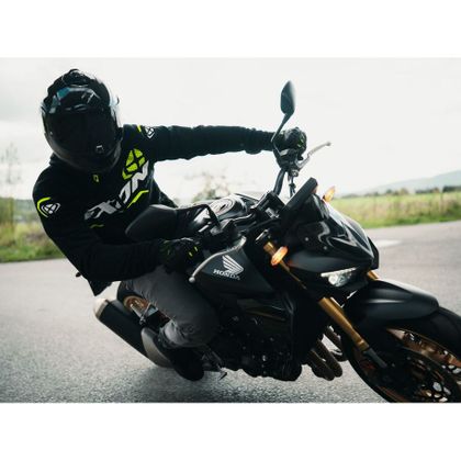 Ixon TOUCHDOWN ULTRA Motorbike Jacket - Black / Yellow