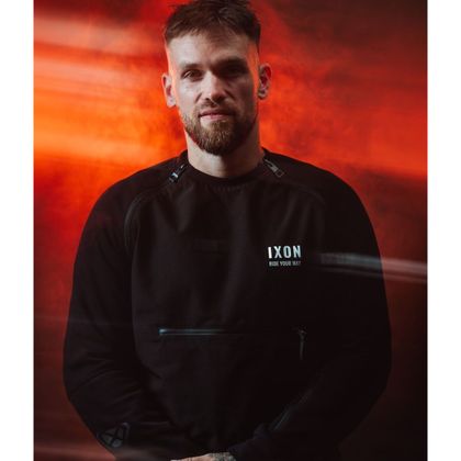 Sweat moto Ixon CREED - Noir