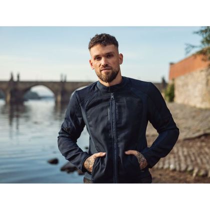 Blouson Moto Ixon SHADOW - Bleu