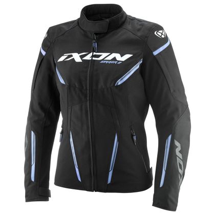 Blouson Moto Ixon STRIKER 2 LADY - Noir / Violet Ref : IX2109 