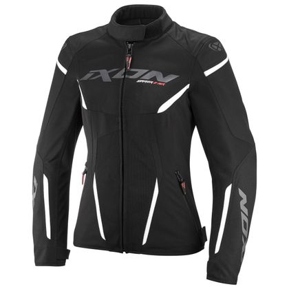 Ixon STRIKER 2 AIR WATERPROOF LADY Motorcykeljakke - Sort.
