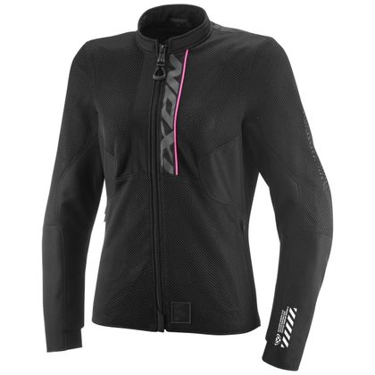 Ixon OSTRO LADY Motorbike Jacket - Black / Pink Ref : IX2270 