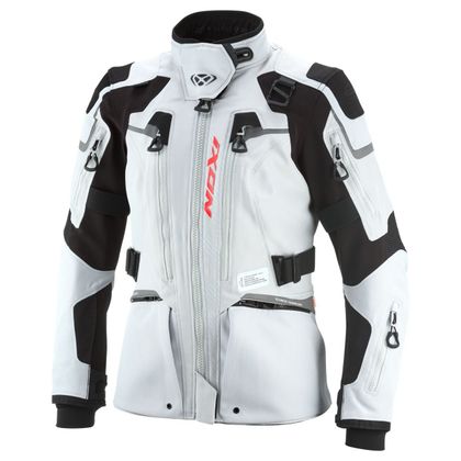 Veste Moto Ixon ODIN LADY - Gris / Noir Ref : IX2117 