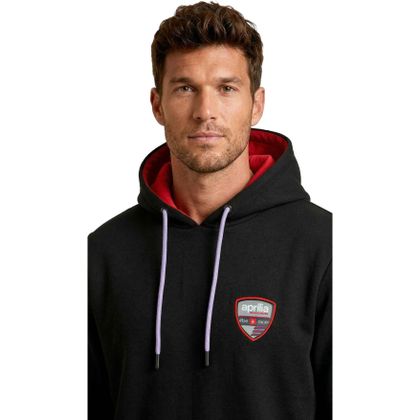 Ixon HO1 APRILIA 26 Sweatshirt - Schwarz / Rot