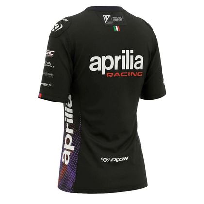 T-Shirt manches courtes Ixon TSL APRILIA 26 REPLICA FEMME - Noir / Violet