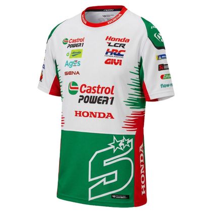 T-Shirt manches courtes Ixon TS1 DUAL ZARCO REPLICA 26 - Vert / Blanc Ref : IX2327 