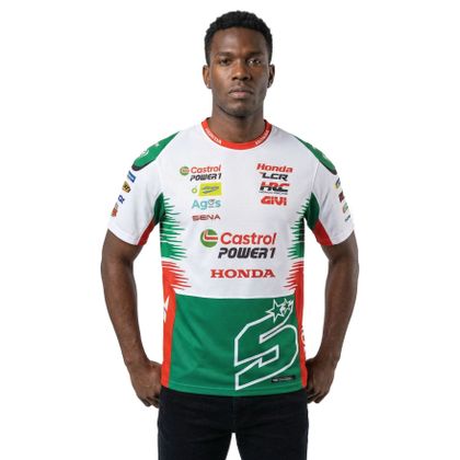 T-Shirt manches courtes Ixon TS1 DUAL ZARCO REPLICA 26 - Vert / Blanc