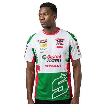 T-Shirt manches courtes Ixon TS1 DUAL ZARCO REPLICA 26 - Vert / Blanc