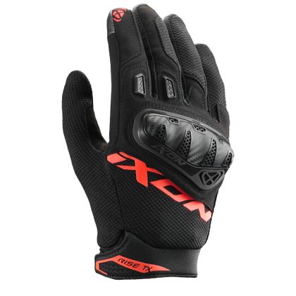 Ixon RISE TX Gloves - Black / Red Ref : IX2295 