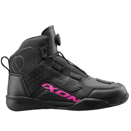 Ixon VYPER WATERPROOF LADY Motorbike sneakers - Black / Pink Ref : IX2291 
