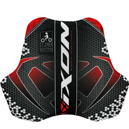 Protection poitrine Ixon IX-RACE - Noir / Blanc Ref : IX2289 / 604124001-1027-U 