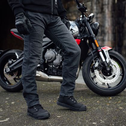 Merlin MASON 2 WATERPROOF Motorcykelbukser - Lige / Regulær - Sort.
