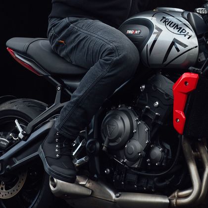 Merlin MASON 2 WATERPROOF Motorcykelbukser - Lige / Regulær - Sort.