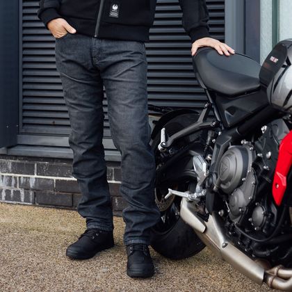 Merlin MASON 2 WATERPROOF Motorcykelbukser - Lige / Regulær - Sort.