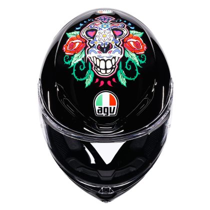 Casque intégral AGV K6 S - SALOM TRIBUTE - Multicolore