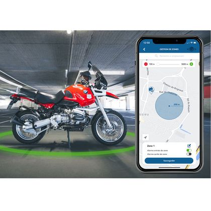 Traceur GPS Dashcam moto - Sentinelle