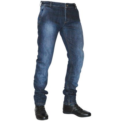 Jean Moto Overlap MISANO DENIM BLUE - Tapered