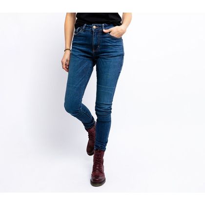 Jean Moto John Doe LUNA HIGH L32 - Slim