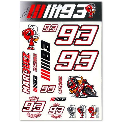 Marquez 93 STICKERS BIG Sticker Universell