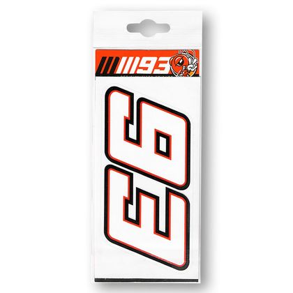 Stickers Marquez 93 MOTO MULTICOLOR