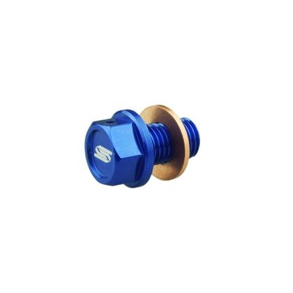 Bouchon de vidange Scar Yamaha Universel - Bleu Ref : SCR0459 / MODP100 