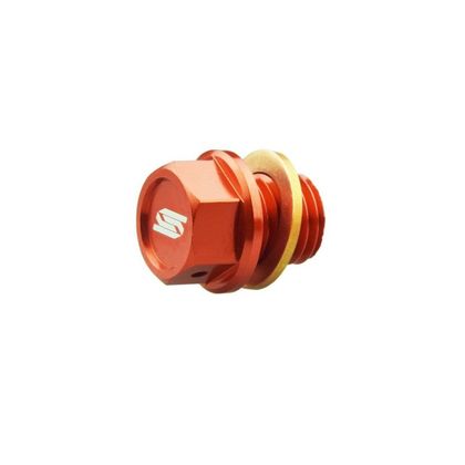 Bouchon de vidange Scar KTM / Husqvarna / Gasgas Universel - Orange Ref : SCR0461 