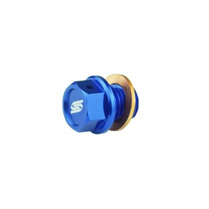 Bouchon de vidange Scar KTM / Husqvarna / Gasgas Universel - Bleu Ref : SCR0461 