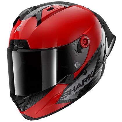 Casque Shark AERON-GP - Carbone / Rouge Ref : SH1725-CCRA 