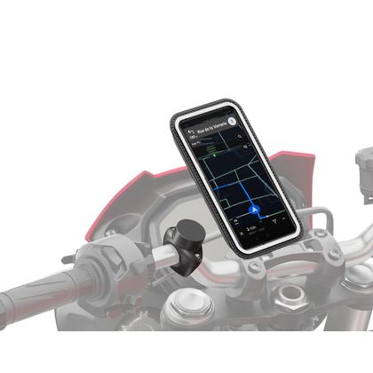 Support Smartphone Shapeheart téléphone pour guidon de moto PRO Ref : SPH0025 