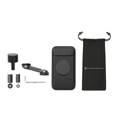 Support Smartphone Shapeheart magnétique pour demi-guidon de moto BOOST
