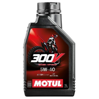 Huile moteur Motul 300V Off Road 5W40 1L Universel