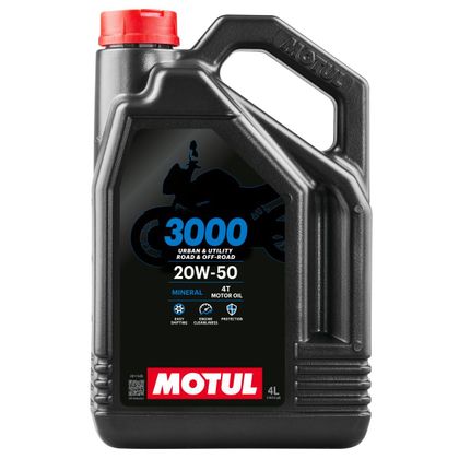 Motul 3000 20W50 4L Motoröl Universell Ref : MOT0032 / 107319 