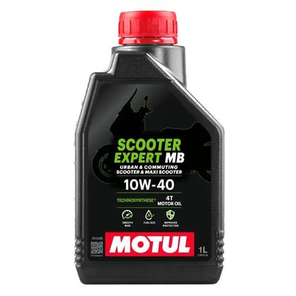 Huile moteur Motul SCOOTER EXPERT 4T 10W40 MA 1L Universel Ref : MOT0147 / 105960 