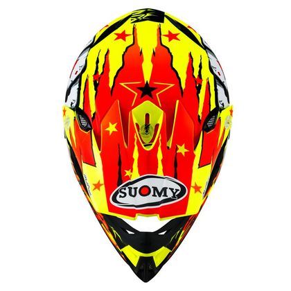 Casco de motocross Suomy MR JUMP - HAZARD - YELLOW 2022