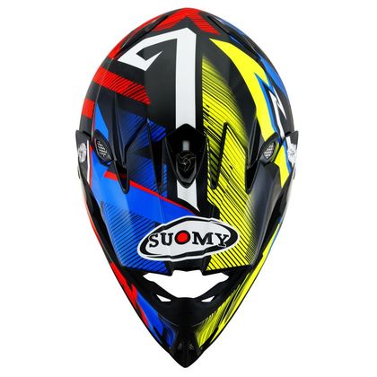 Casque cross Suomy MR JUMP - UNLEASHED - BLUE/RED 2022
