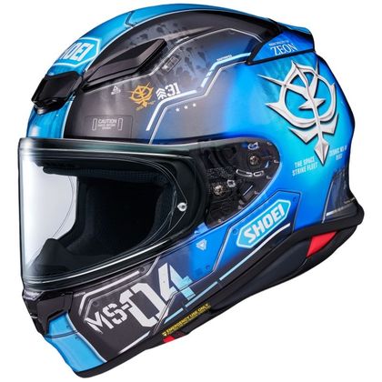 Casque intégral Shoei NXR2 - MS-04 RAMBA RAL’S BUGU - Noir / Bleu Ref : SI0649 