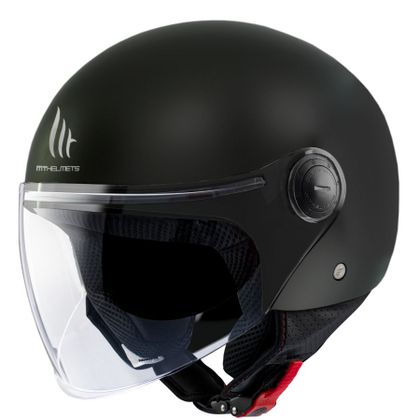 MT HELMETS STRAAT S - STEVIG Helm - Zwart Ref: MTH0079 