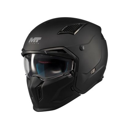 MT HELMETS STREETFIGHTER SV S - PURE Jethelm - Schwarz