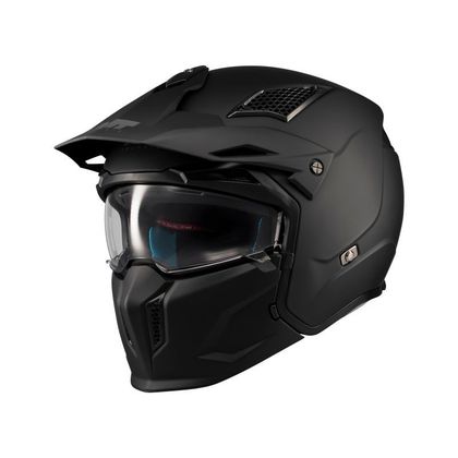 MT HELMETS STREETFIGHTER SV S - PURE Jethelm - Schwarz Ref : MTH0196 