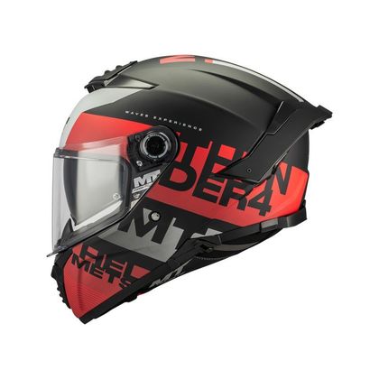 Casque intégral MT HELMETS THUNDER 4 SV - WAVES - Noir / Rouge