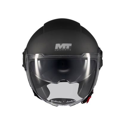 Casque jet MT HELMETS VIALE SV S - PURE - Noir